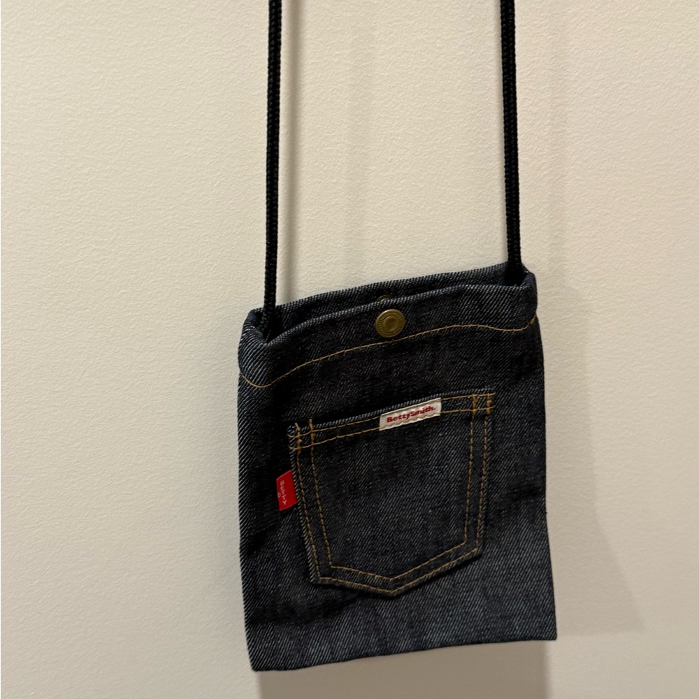 Betty Smith denim crossbody bag